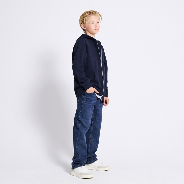 Zip hoodie "Tom star" Navy 3